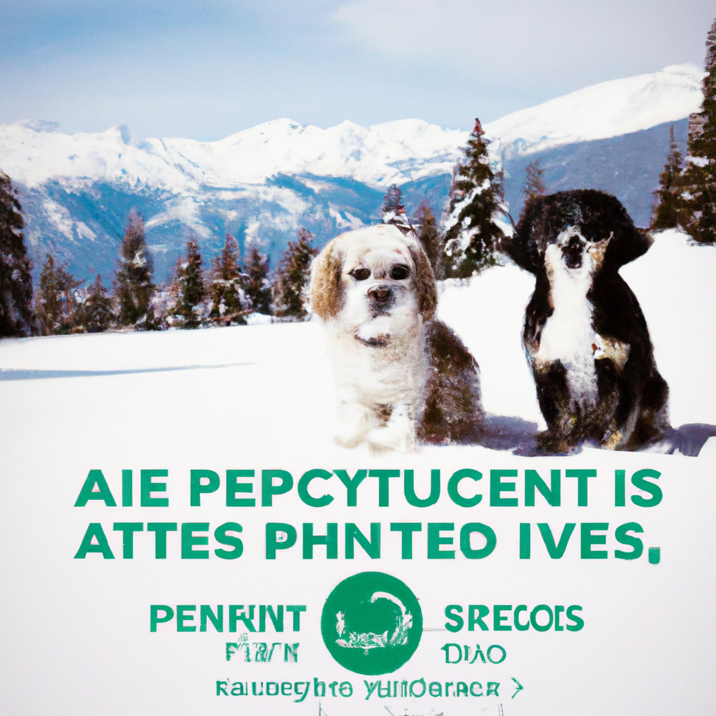 are there pet friendly ski resorts or mountain lodges 1