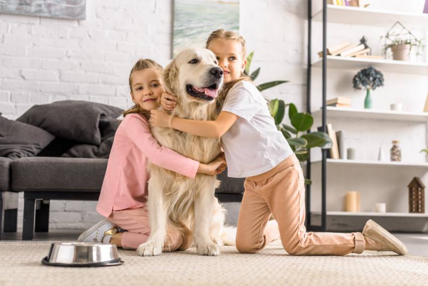 Pets Bring Benefits to Children and Families
